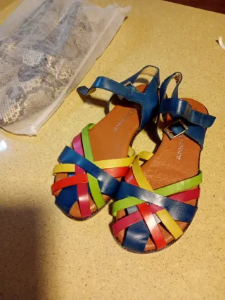 Sandalias Multicolor Talla 39