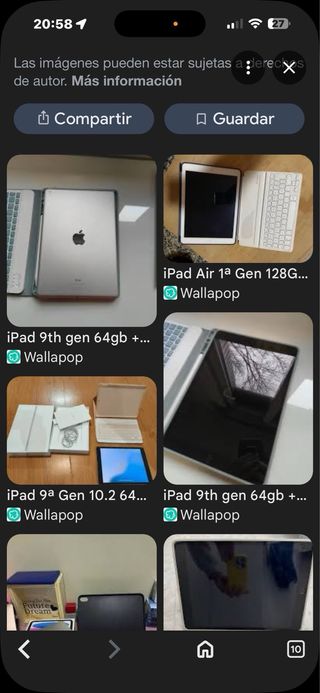 Funda para iPad 9.7 6ª Gen azul cielo