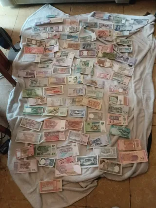 Lote 100 Billetes Antiguos Colección
