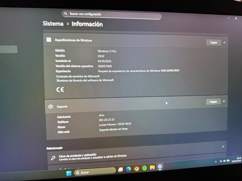 Portátil Acer Nitro 5 afbeelding 5