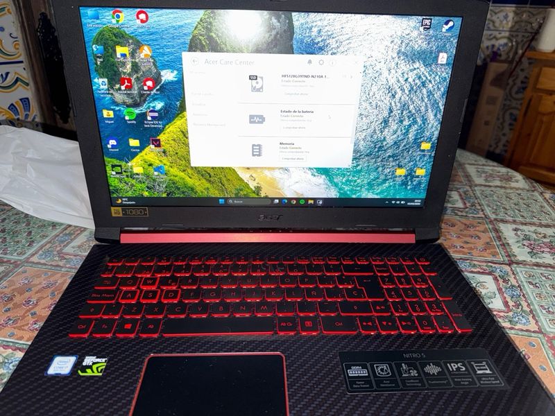 Portátil Acer Nitro 5 afbeelding 2