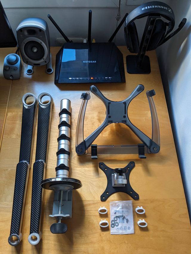 Soporte Escritorio Monitor y Portátil