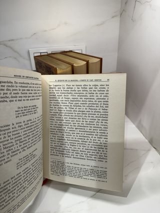 Don Quijote de la Mancha 4 tomos - Cervantes