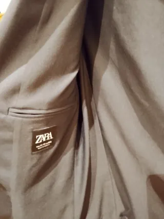 Chaqueta Americana niño Zara azul marino Talla 13-