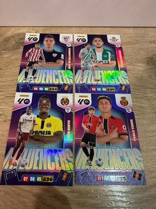 Lote Influencers Bis Premium Adrenalyn25/26