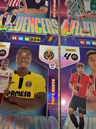 Lote Influencers Bis Premium Adrenalyn25/26