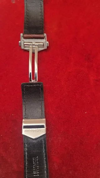 Correa TAG Heuer Marrón Cocodrilo original