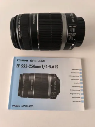 Objetivo Canon EF-S 55-250mm f/4-5.6 IS