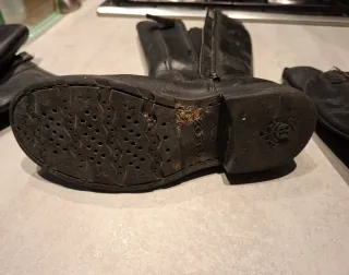 Due paia di stivali Geox in pelle n.31