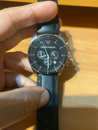 Reloj Emporio Armani Negro/Plata