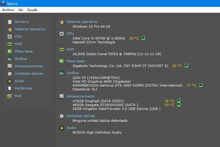 Ordenador GAMING: i5-4670K+GTX 1650 4GB GDDR6