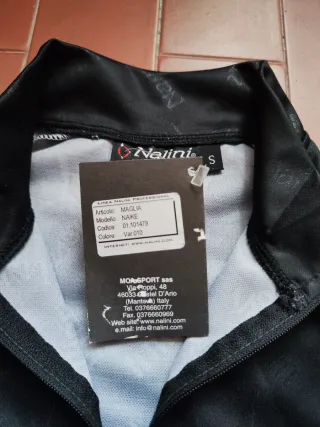 Nalini Naike Maglia Ciclismo Uomo | Taglia S nero