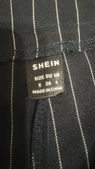 Pantalón rayas negro y blanco