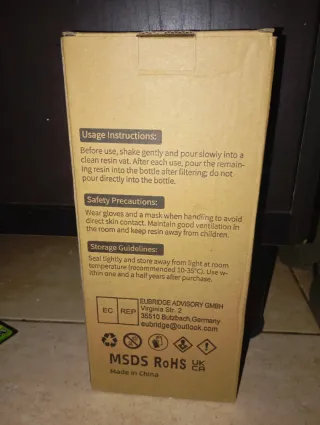 Resina 3D GIANTARM 1000g Blu