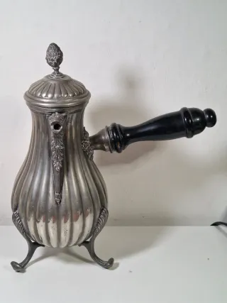 Caffettiera/Cioccolatiera Peltro Metà '900