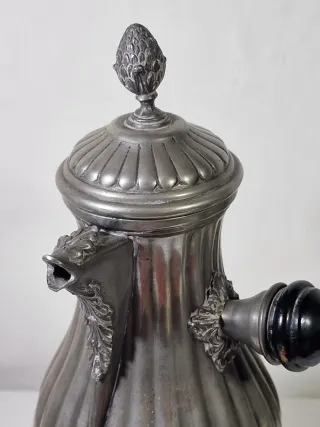 Caffettiera/Cioccolatiera Peltro Metà '900