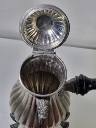 Caffettiera/Cioccolatiera Peltro Metà '900