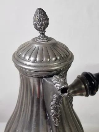 Caffettiera/Cioccolatiera Peltro Metà '900