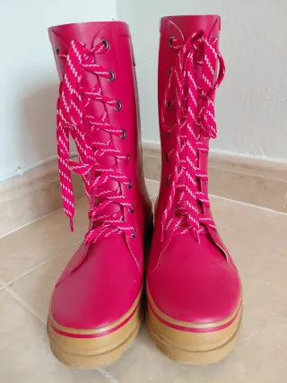 Botas de agua rojas Talla 39
