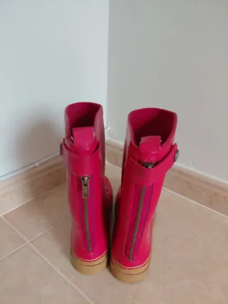 Botas de agua rojas Talla 39