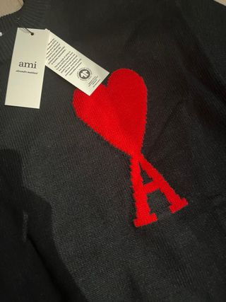 Jersey Ami Paris Corazón Rojo Talla M