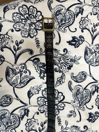 Cinturones Zara Marrón y Negro