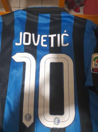 Maglia Inter Jovetic autografata Spalletti