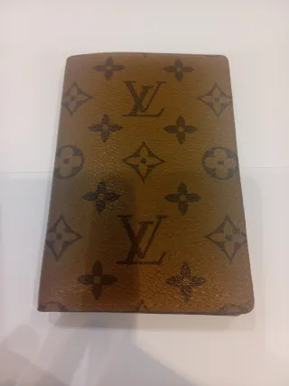 Tarjetero Billetero Louis Vuitton Marrón