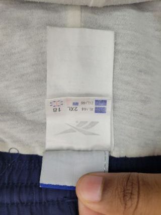 Pantalón Reebok Track Azul Marino Talla XXL