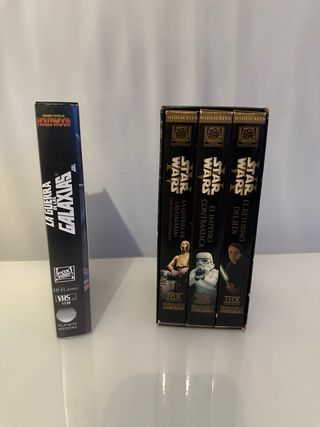 Película VHS Star Wars: La Guerra de las Galaxias
