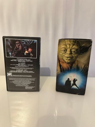 Película VHS Star Wars: La Guerra de las Galaxias
