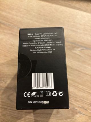 Baliza V16 SOS Flash Connected