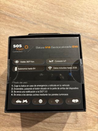 Baliza V16 SOS Flash Connected