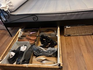 Sofá Cama Diván Hierro Beige/Negro. OFERTA!