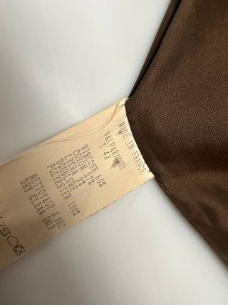 Chaqueta Marrón Vintage Talla XL