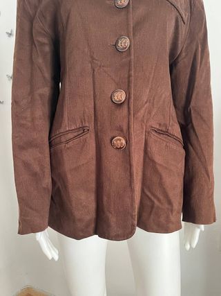 Chaqueta Marrón Vintage Talla XL