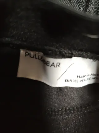 Falda tul negra talla XS