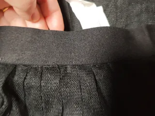 Falda tul negra talla XS