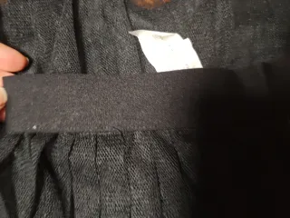 Falda tul negra talla XS