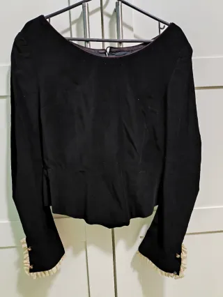 Traje de Fallera Rojo y Dorado