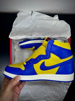 Nike Jordan Retro 1 Azul y Amarillo