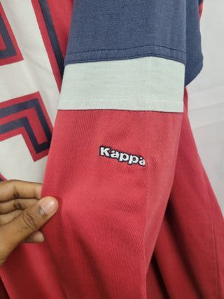 Camiseta Kappa Vintage Manga Larga Talla L