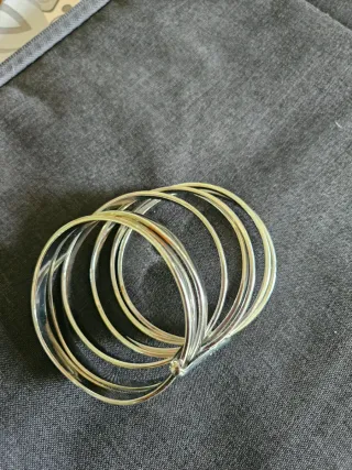 Pulsera Bimba y Lola plateada