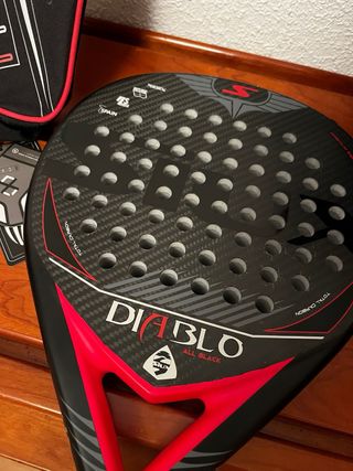 Pala de pádel Siux Diablo All Black