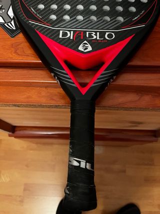Pala de pádel Siux Diablo All Black