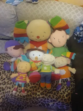 Molly Muñeco Grande + 5 Marionetas