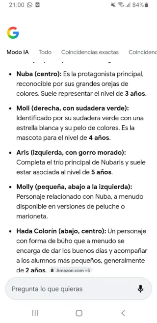 Molly Muñeco Grande + 5 Marionetas