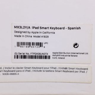 Teclado Apple Smart Keyboard iPad Español