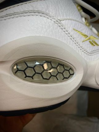 Reebok Question Mid Black Toe Talla 38.5