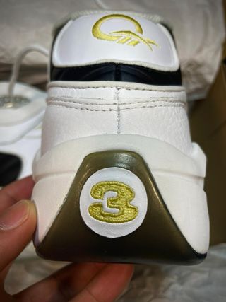 Reebok Question Mid Black Toe Talla 38.5